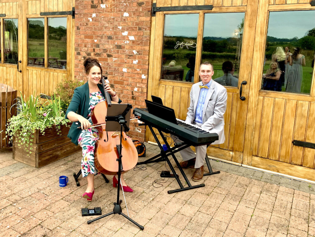 JAM Duo Cello and Piano Wedding Musicians