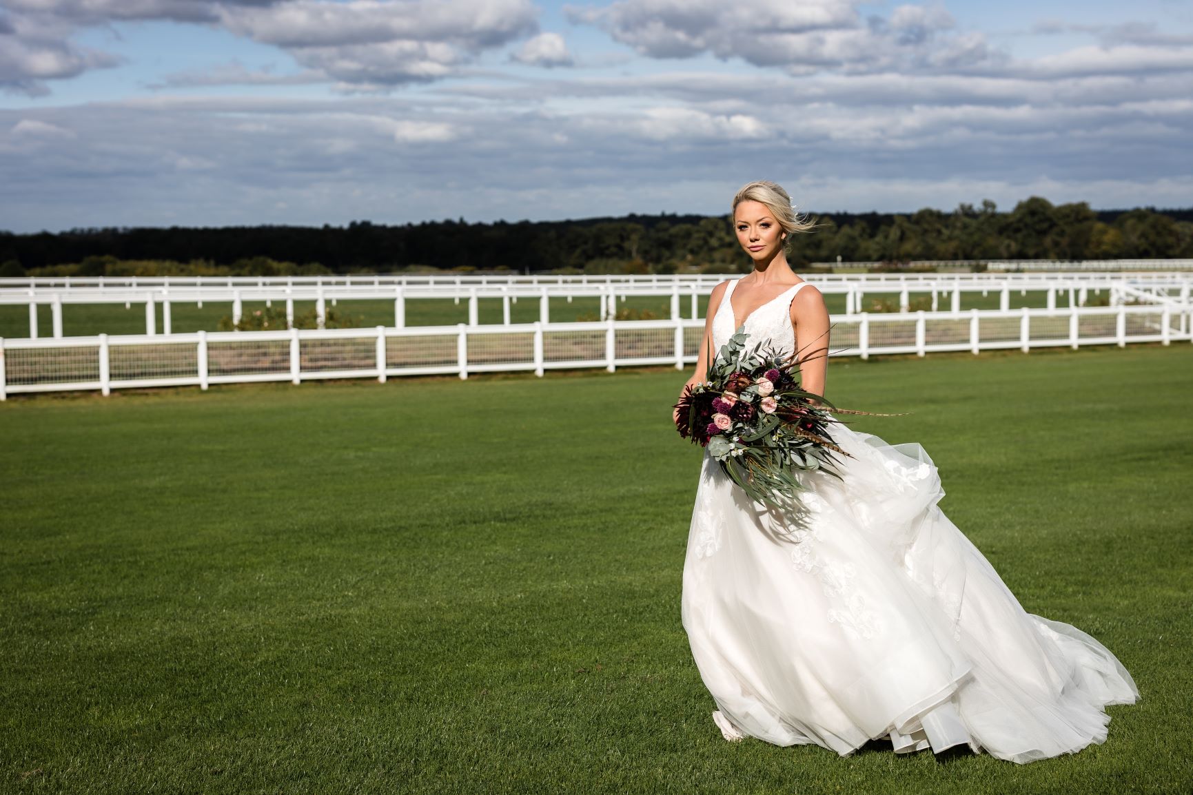 Bride at Ascot