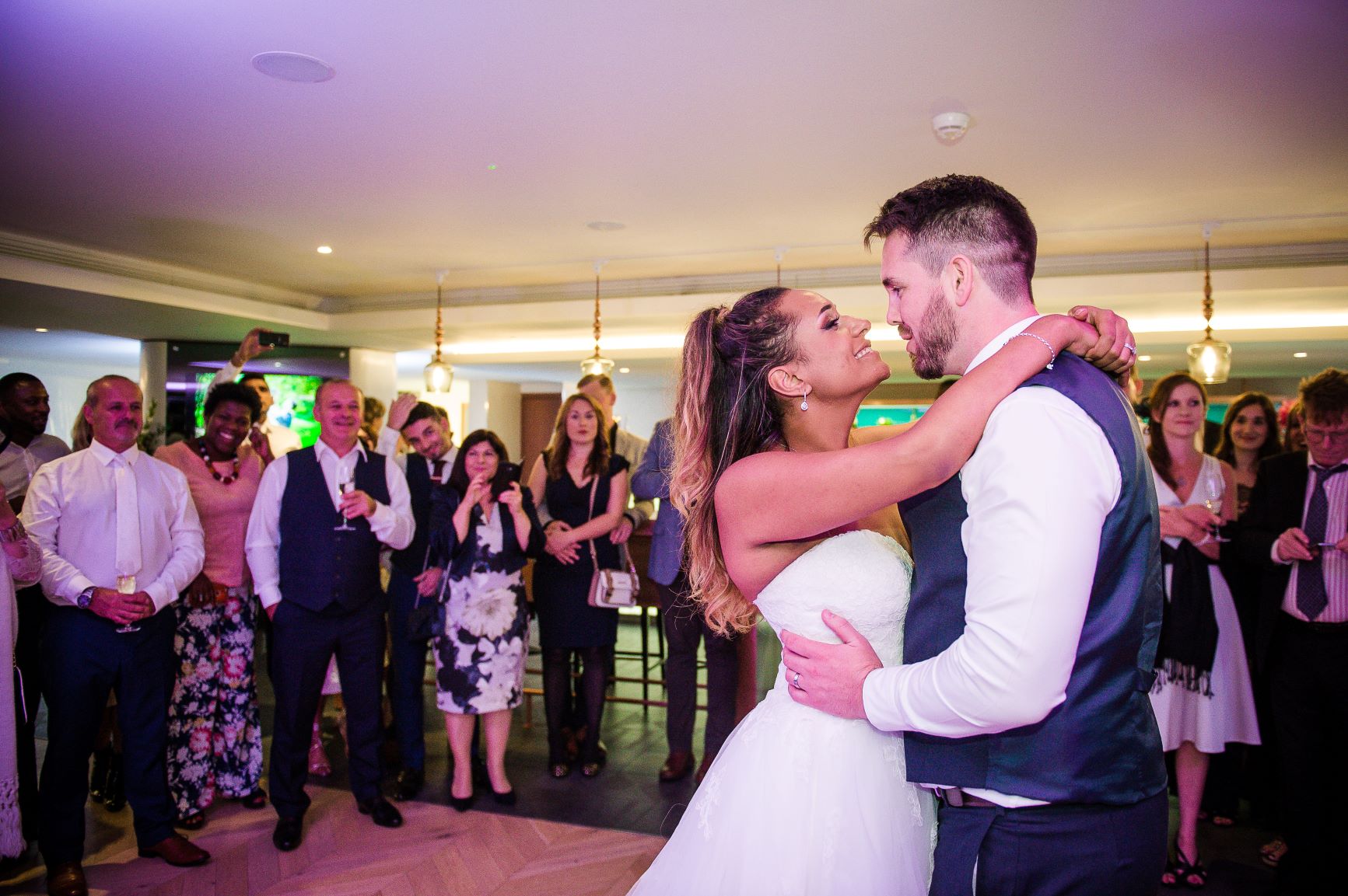 Wedding Couple at Ascot