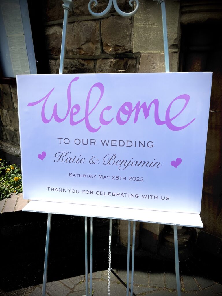 Wedding Sign