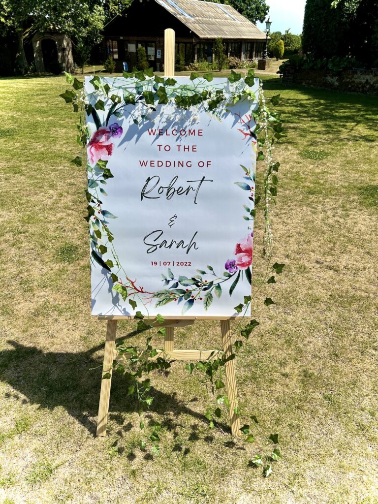 Wedding Sign