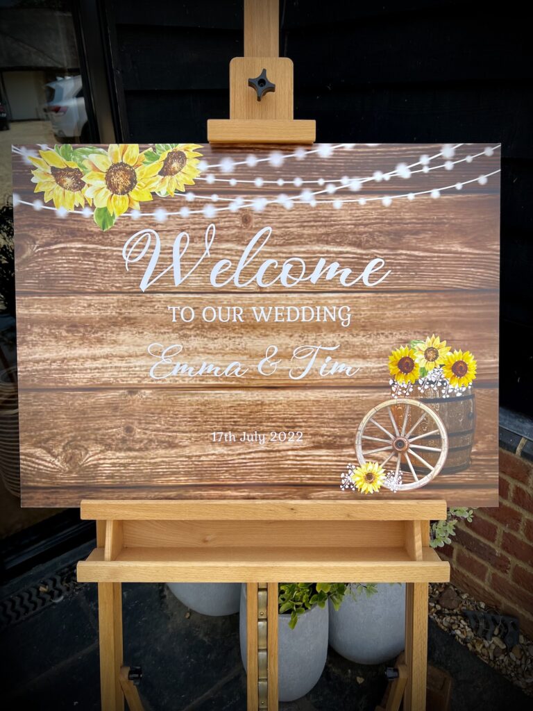 Wedding Sign