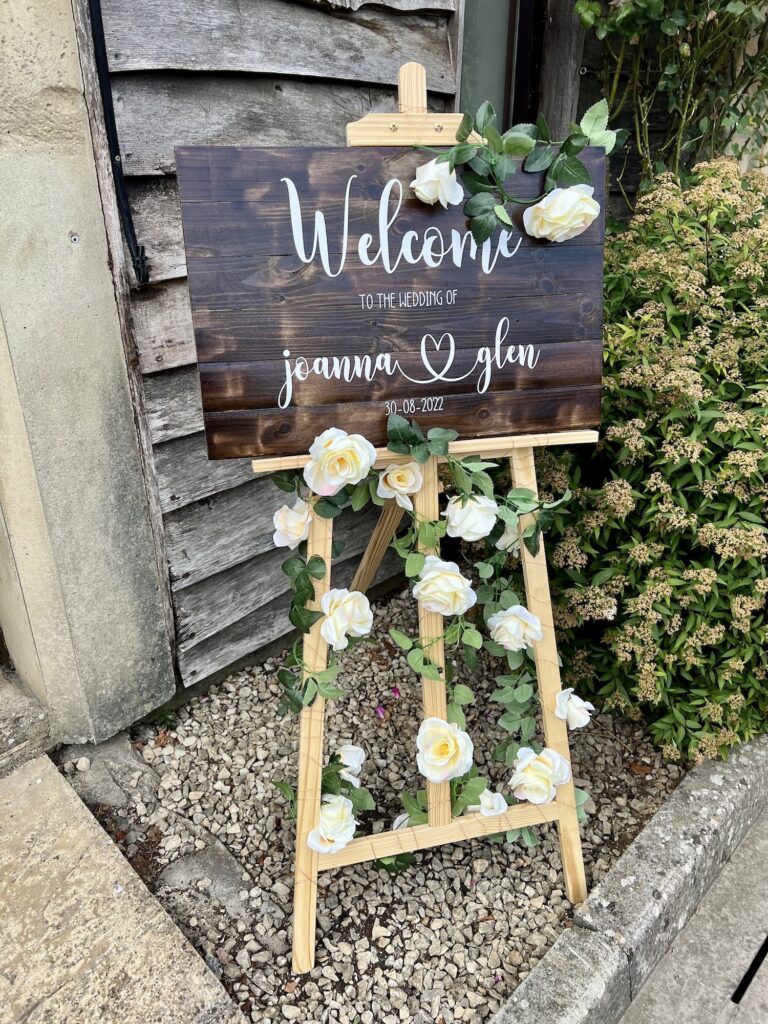 Wedding Sign