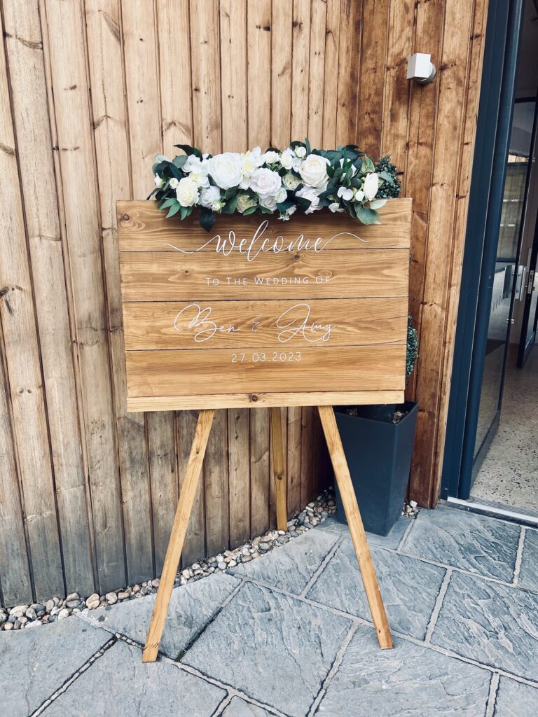 Wedding Sign