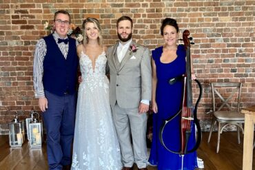 Celebrating Love and Harmony: JAM Duo at Harriet and Jonathan’s Wedding