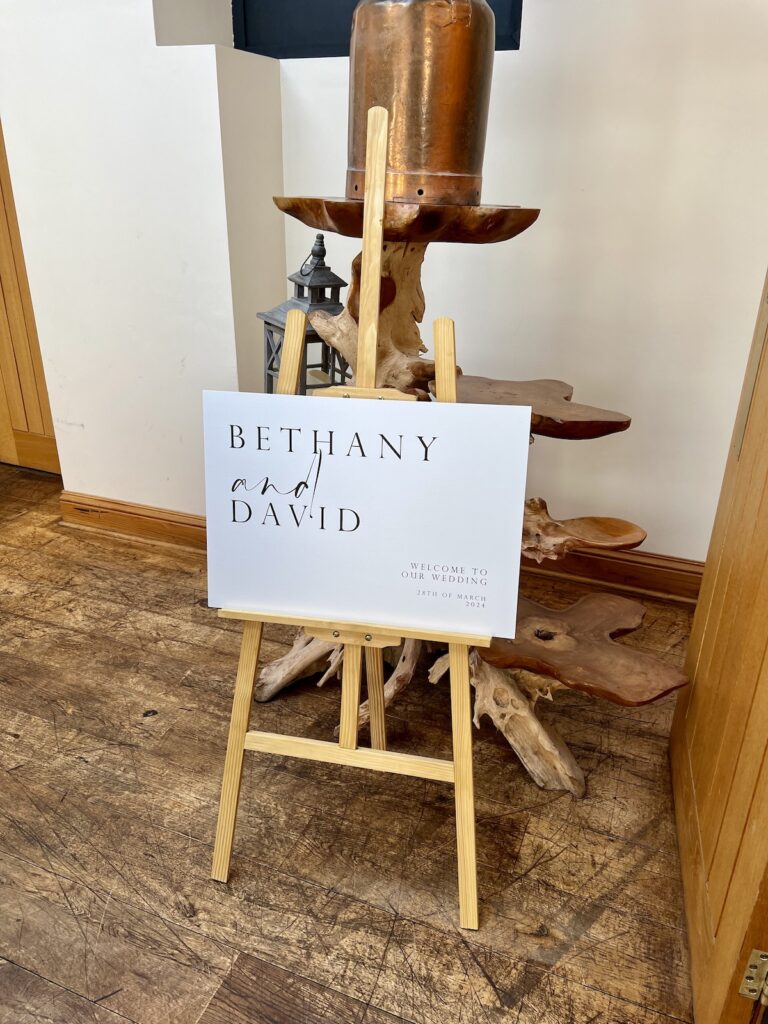 Wedding Sign