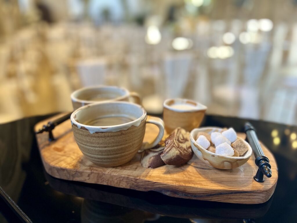 Coffee and biscuits