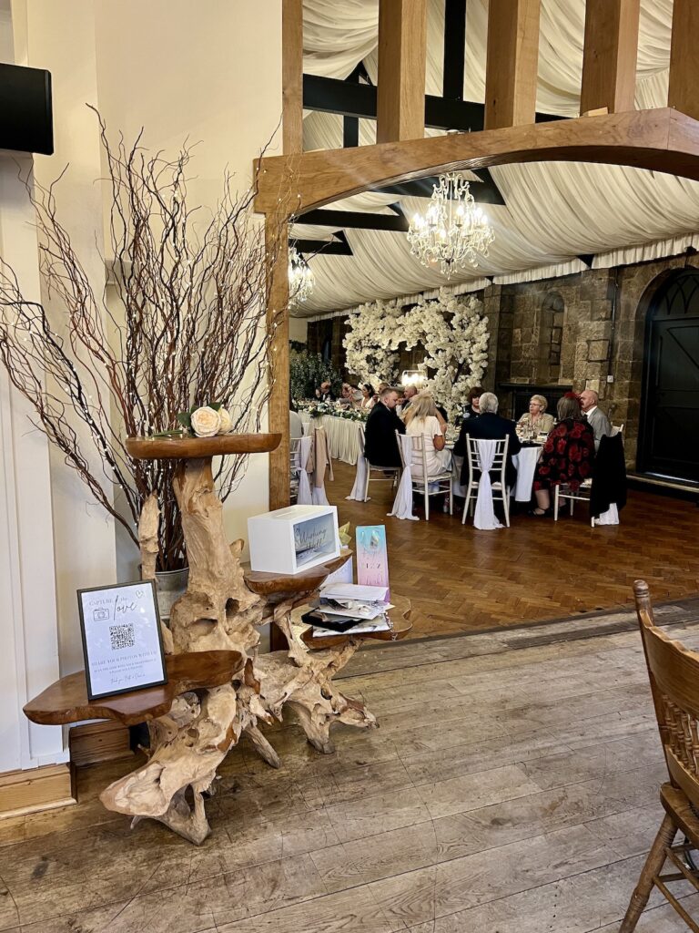 Sneaton Castle Wedding Meal