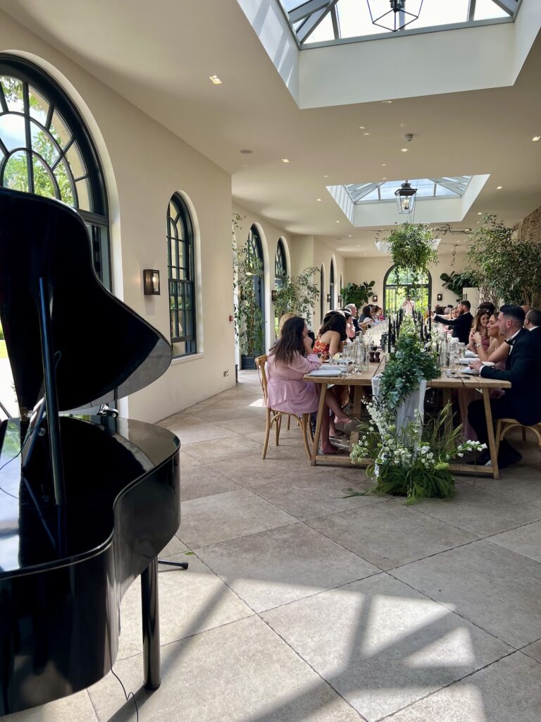 The Wedding Breakfast at Middleton Lodge in Yorkshire