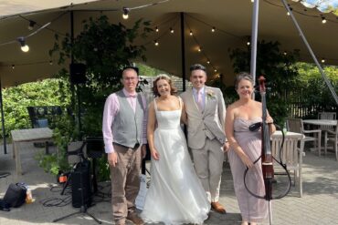 Wedding Musicians at Lodge on Loch Lomond for Deborah and Adam