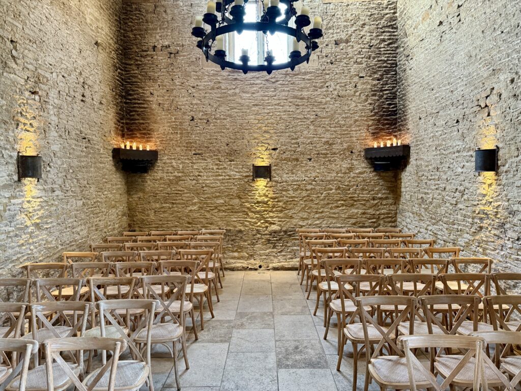 Ceremony Room at Cripps Stone Barn in Gloucestershire