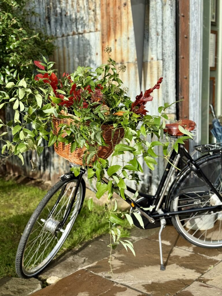 Bicycle at Cripps Stone Barn in Gloucestershire