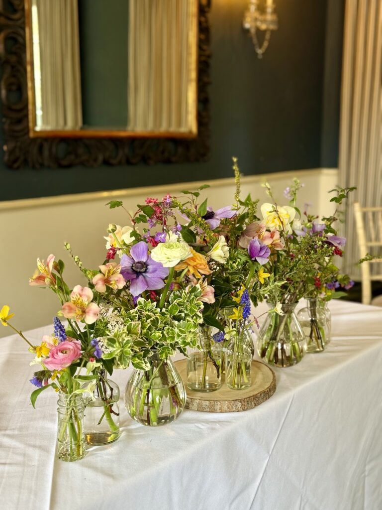 Wedding Flowers at The Swan Hotel in Bibury, Cotswolds and Gloucestershire