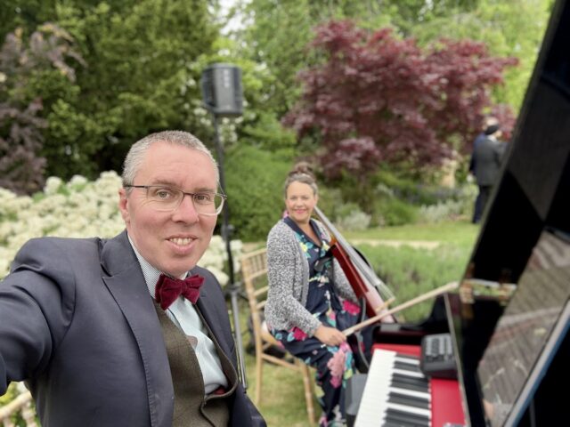 JAM Duo Wedding Musicians at Dorney Court