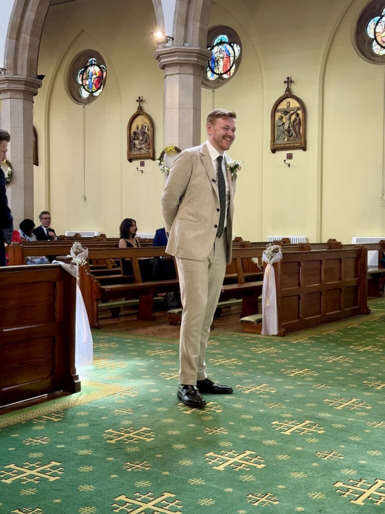 The Groom at St Thomas of canterbury church, Woodford Green, London