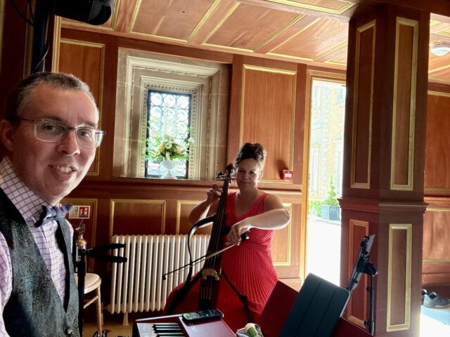 JAM Duo Cello and Piano Duo at Bourton Hall Northamptonshire