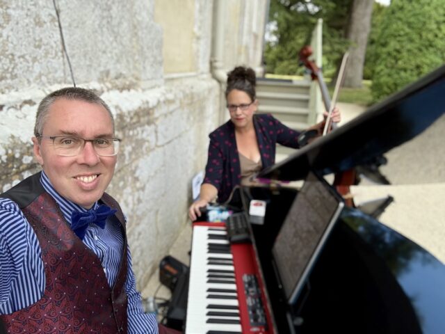 JAM Duo Piano and Cello at Elmore Court in Gloucestershire