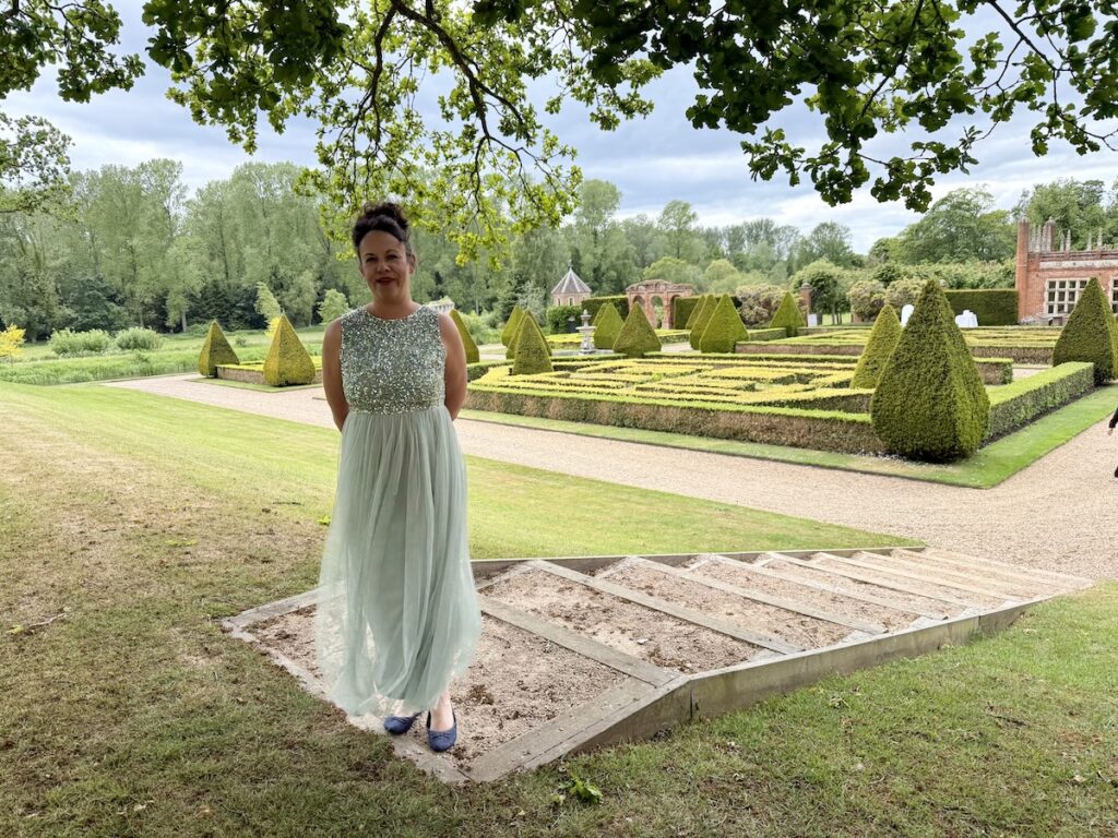 Anne Marie Cellist at Oxnead Hall in Norfolk