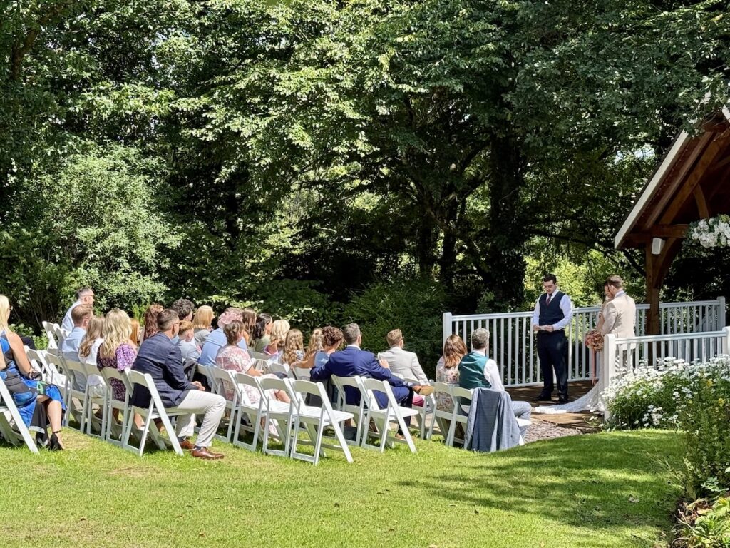 Outdoor Wedding in Devon