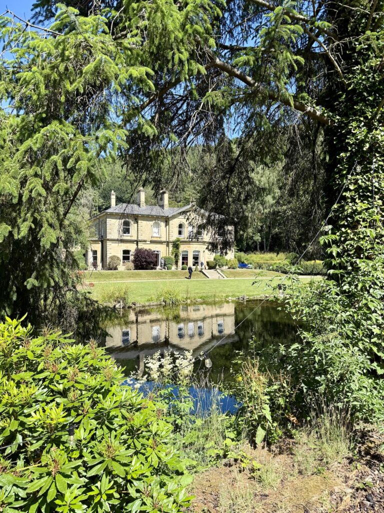 Exterior shot at Hackness Grange in Yorkshire