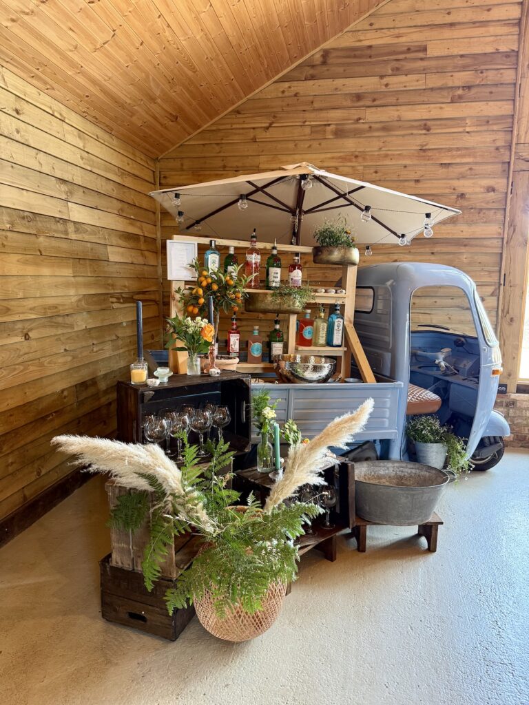 Wedding Drinks at High Billingshurst Farm in Surrey