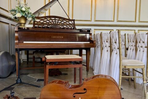 Cello and Piano at Gosfield Hall in Essex