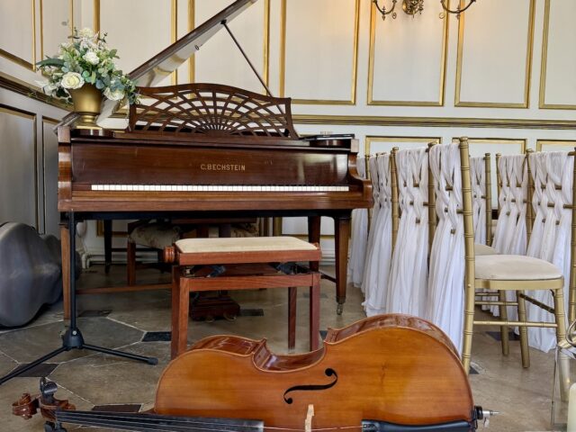 Cello and Piano at Gosfield Hall in Essex