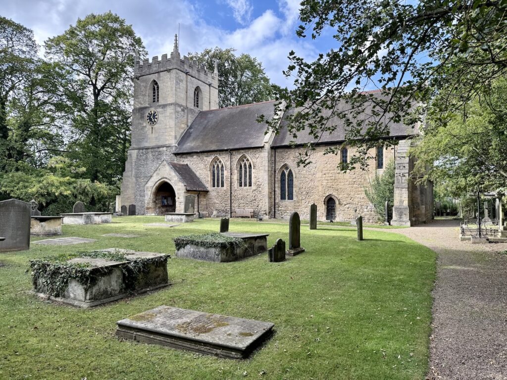 Church at Hooton Pagnell Hall in Doncaster South Yorkshire.