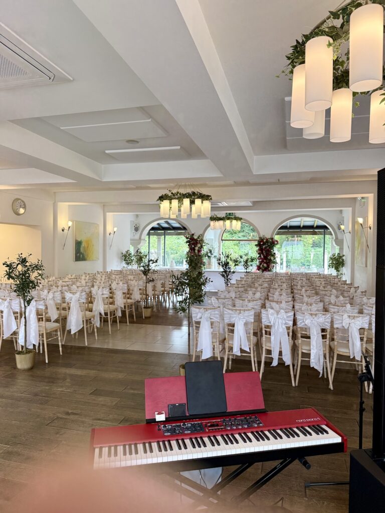 Weding at Compton Acres Italian Villa