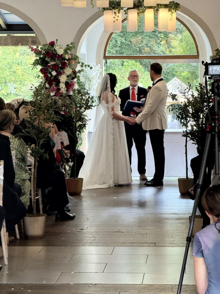 Weding at Compton Acres Italian Villa