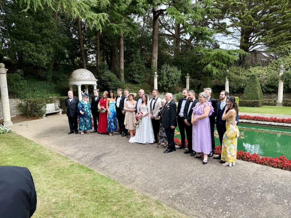 Weding at Compton Acres Italian Villa