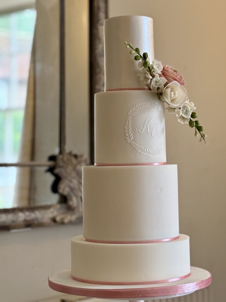 Wedding cake at Tickton Grange