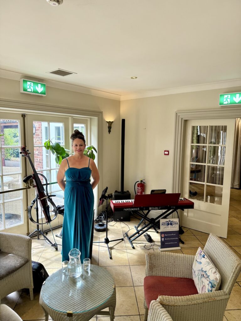 Anne Marie Cellist at Tickton Grange