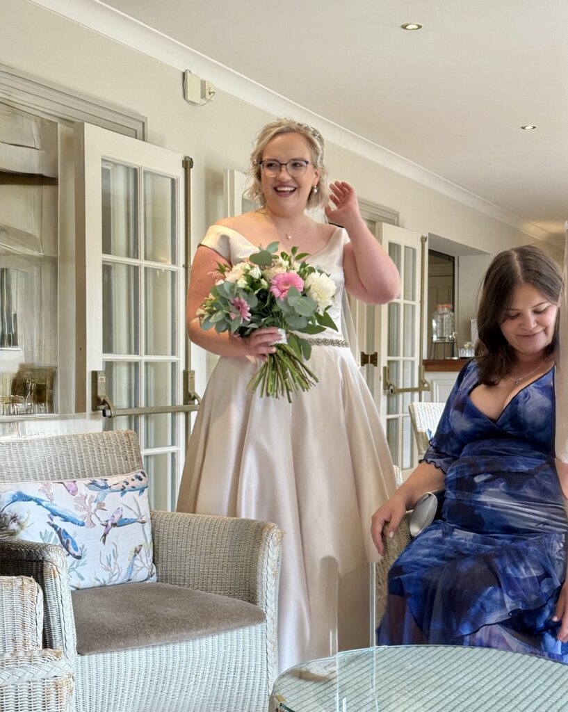 Bride at Tickton Grange