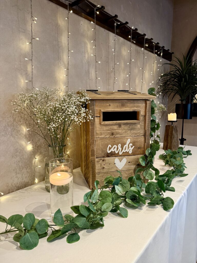 Cards for wedding at the Priests House in Skipton