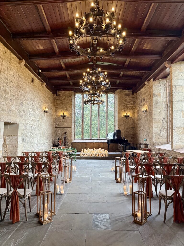 Ceremony room at the Priests House in Skipton
