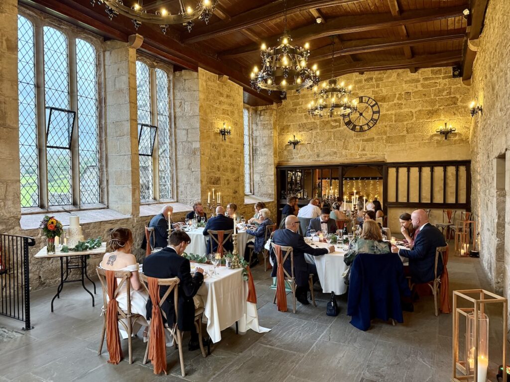 Wedding Breakfast at the Priests House in Skipton