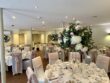 Wedding meal room at the Mill in Stone Staffordshire