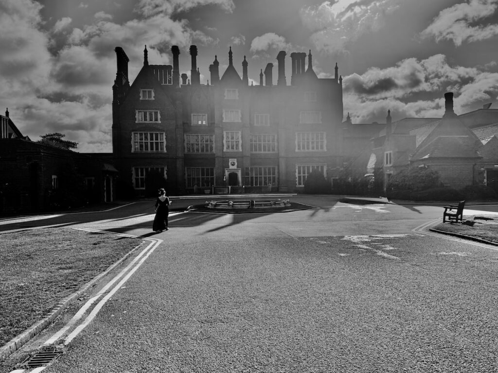 Exterior of the main hotel at Dunstan Hall Hotel in Norwich, Norfolk