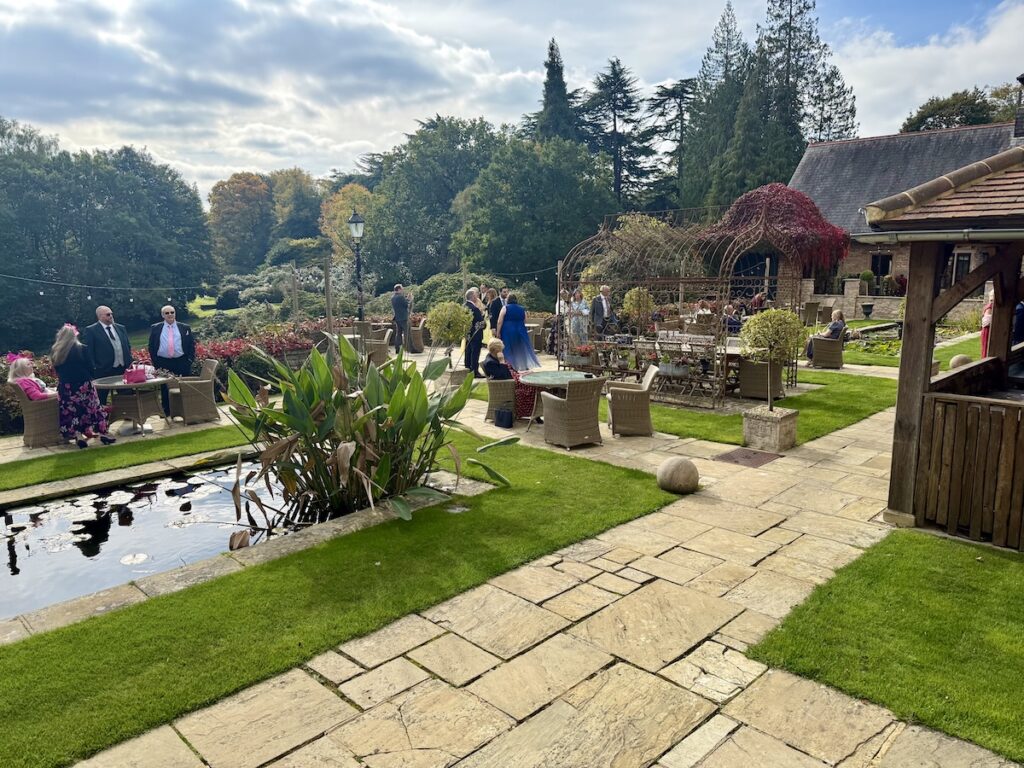 Outdoor Drinks at Pennyhill Park