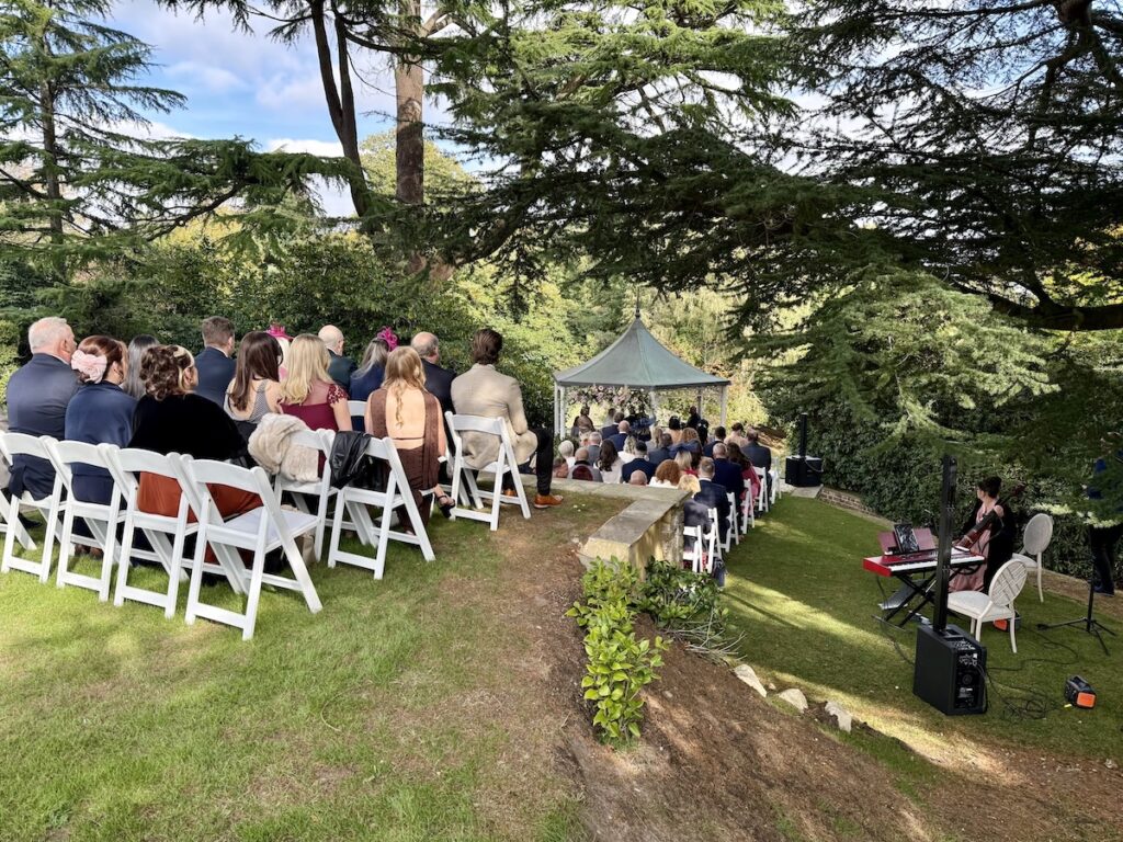 Wedding with JAM Duo at Pennyhill Park
