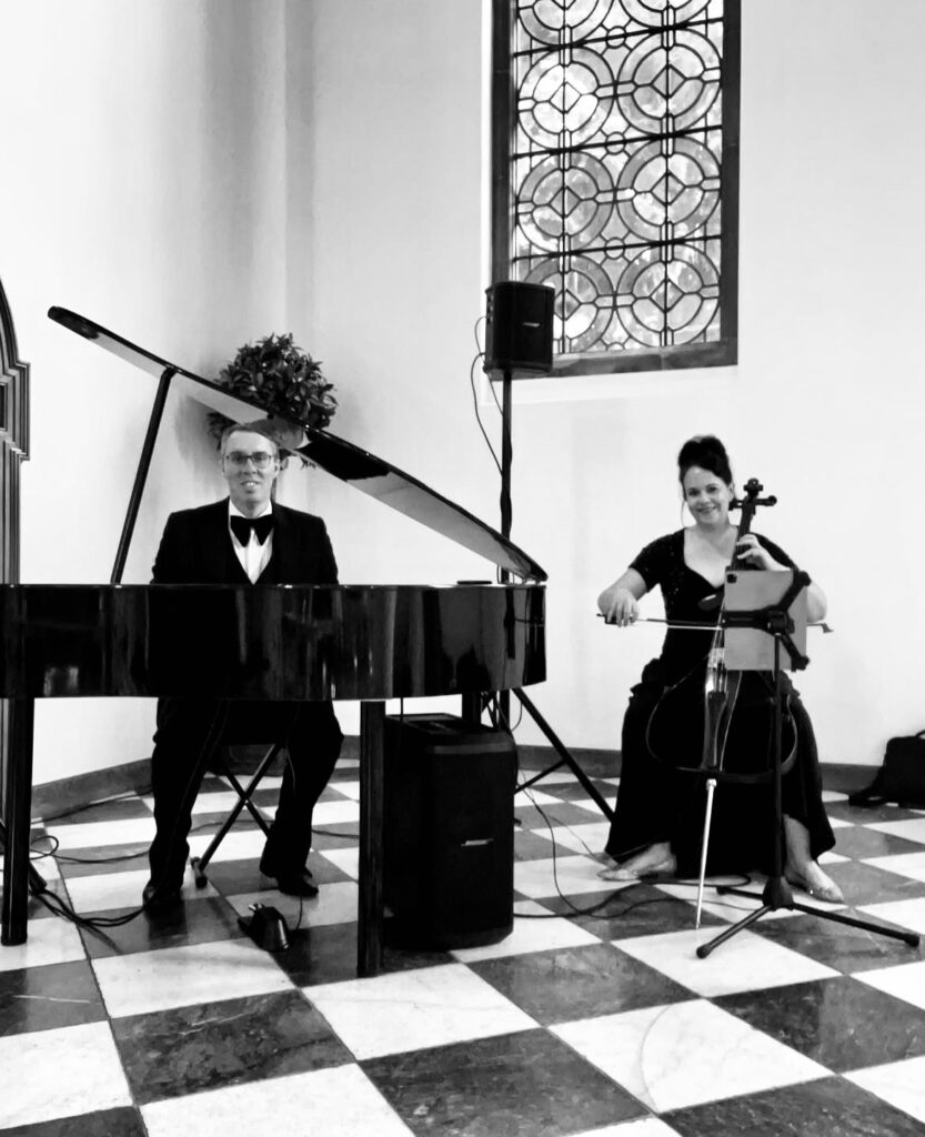 JAM Duo Cello and Piano Duo - Daytime Wedding Musicians