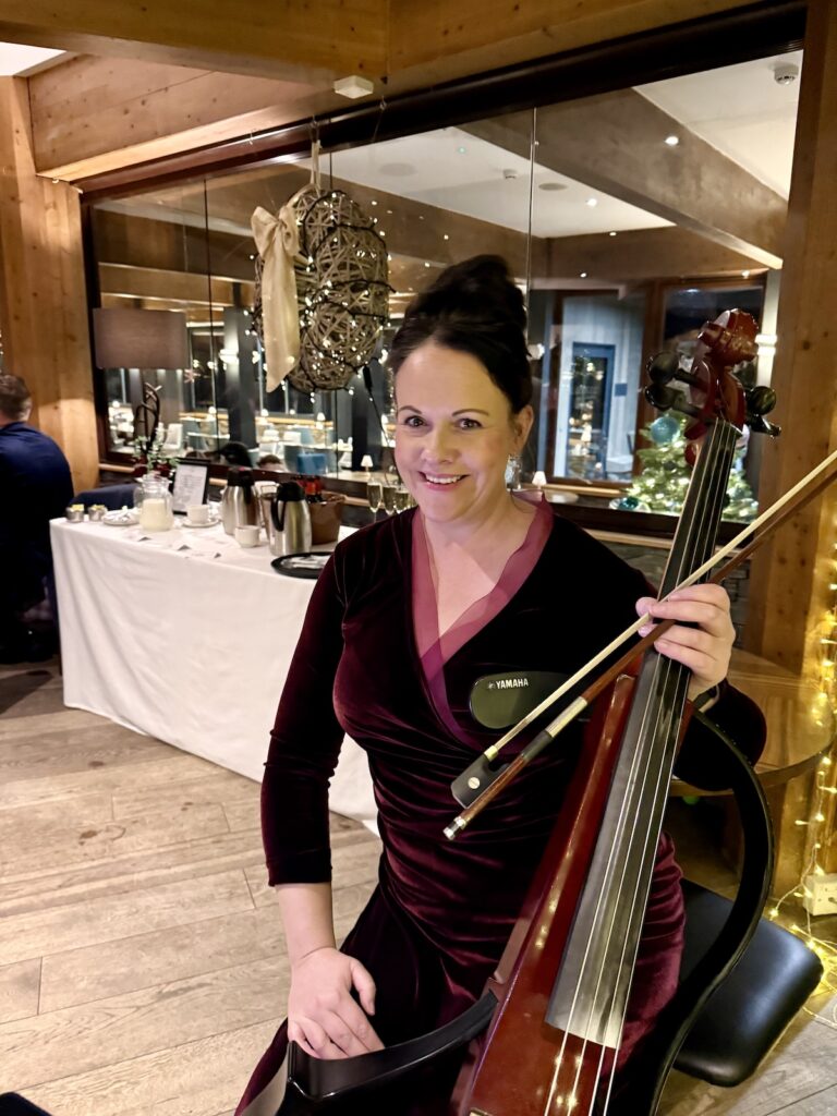 JAM Duo cello and piano wedding musicians at Loch Lomond