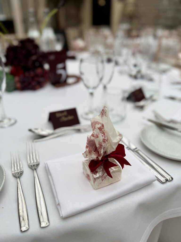 Winter wedding at De Vere Tortworth Court in Gloucestershire