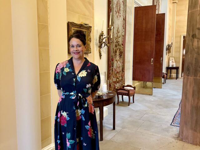Anne Marie Humphries at Kinmount House in Scotland