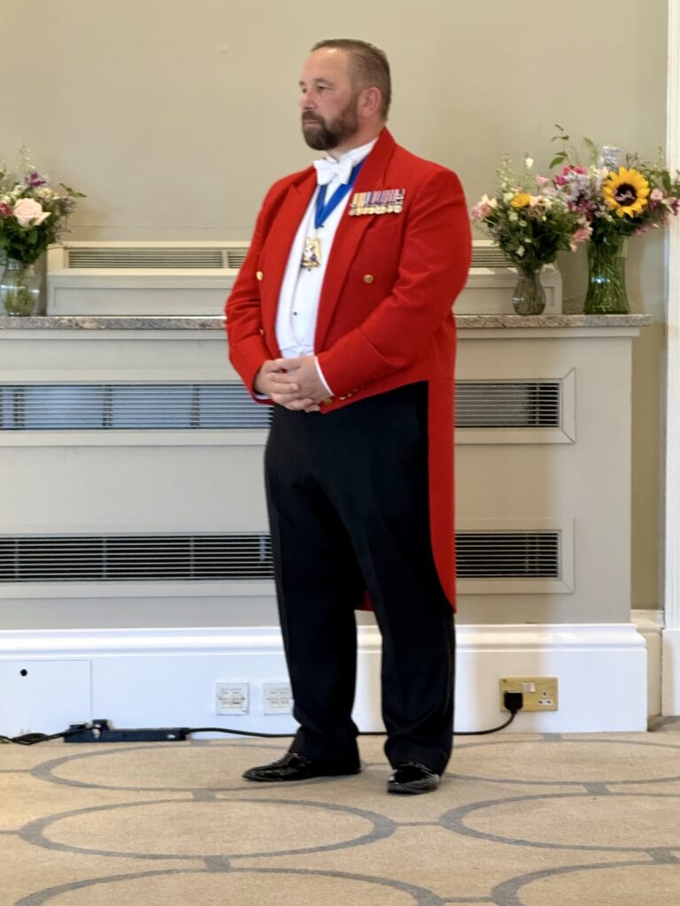 Toastmaster at Rudding Park Hotel near Harrogate