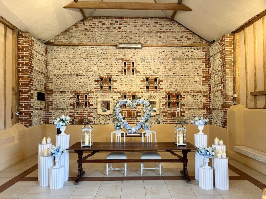 JAM Duo Cello and Piano Daytime Wedding Musicians at Upwaltham Barns in Sussex