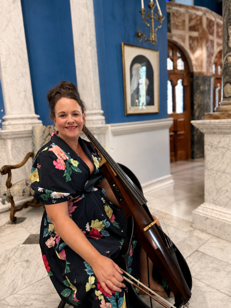 Anne Marie Humphries Wedding Cellist at Wynyard Hall