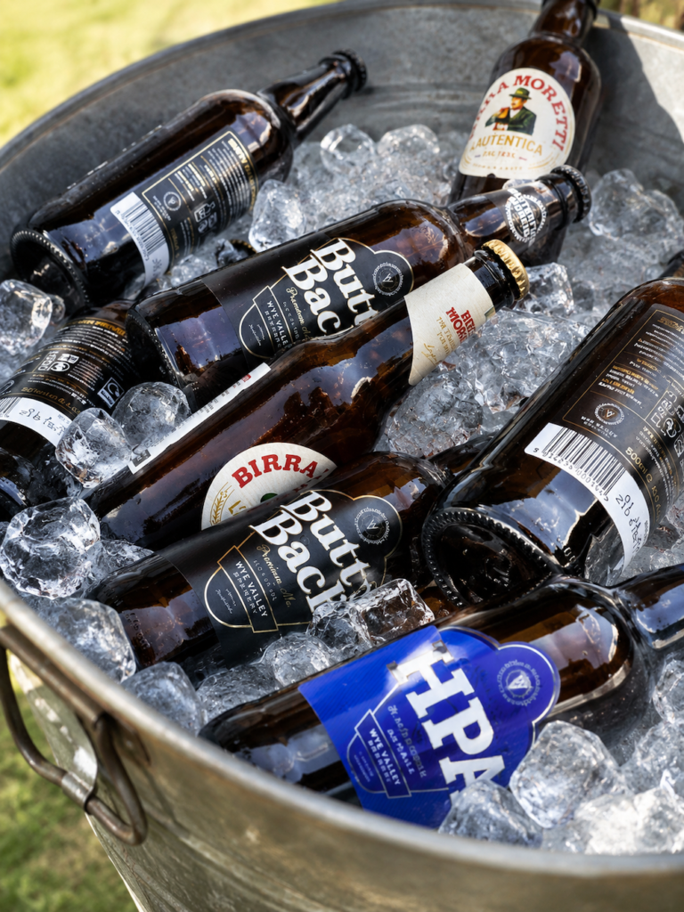 Beer for Wedding Drinks Reception
