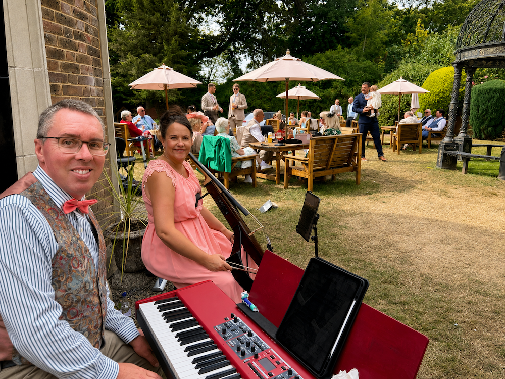 JAM Duo at Decourceys Manor in South Wales